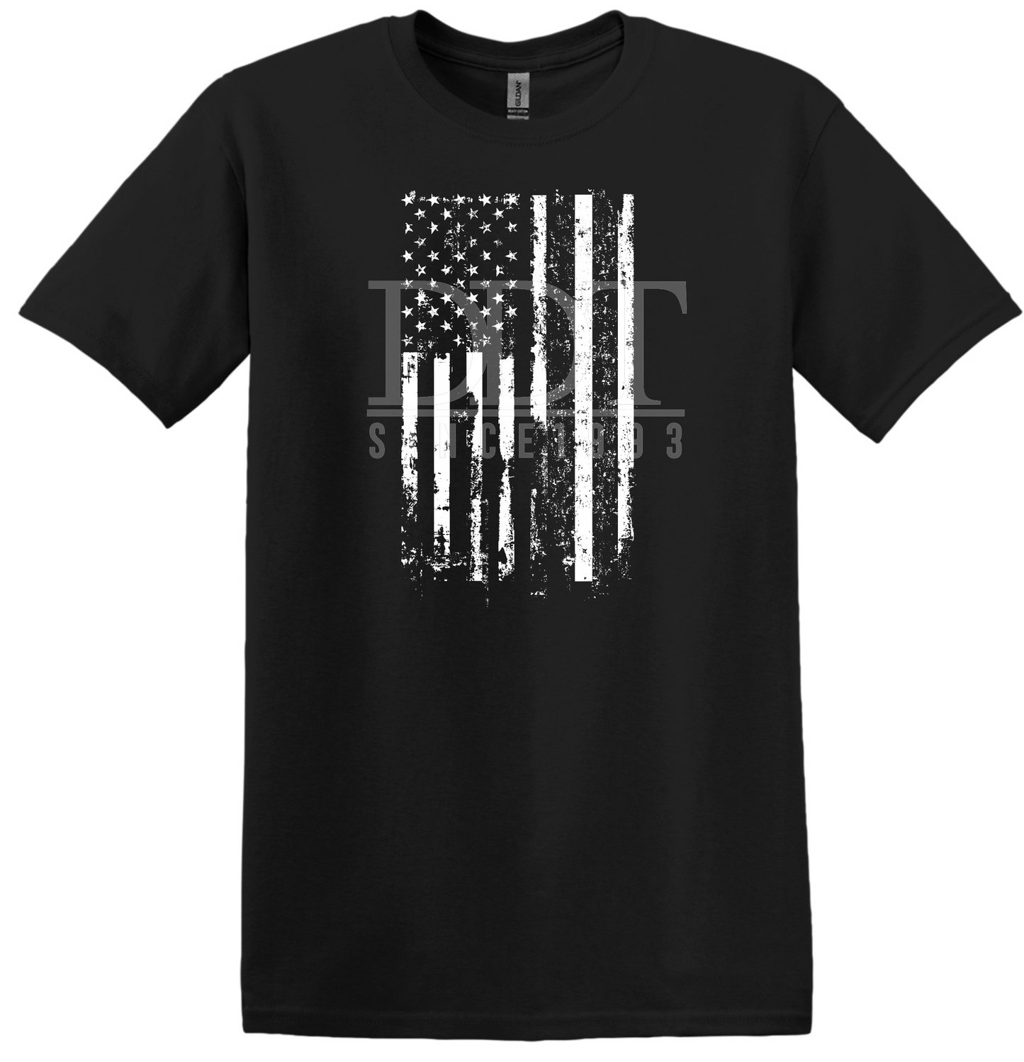 Holidays- 4th of July - Distressed Flag-DTF Transfer