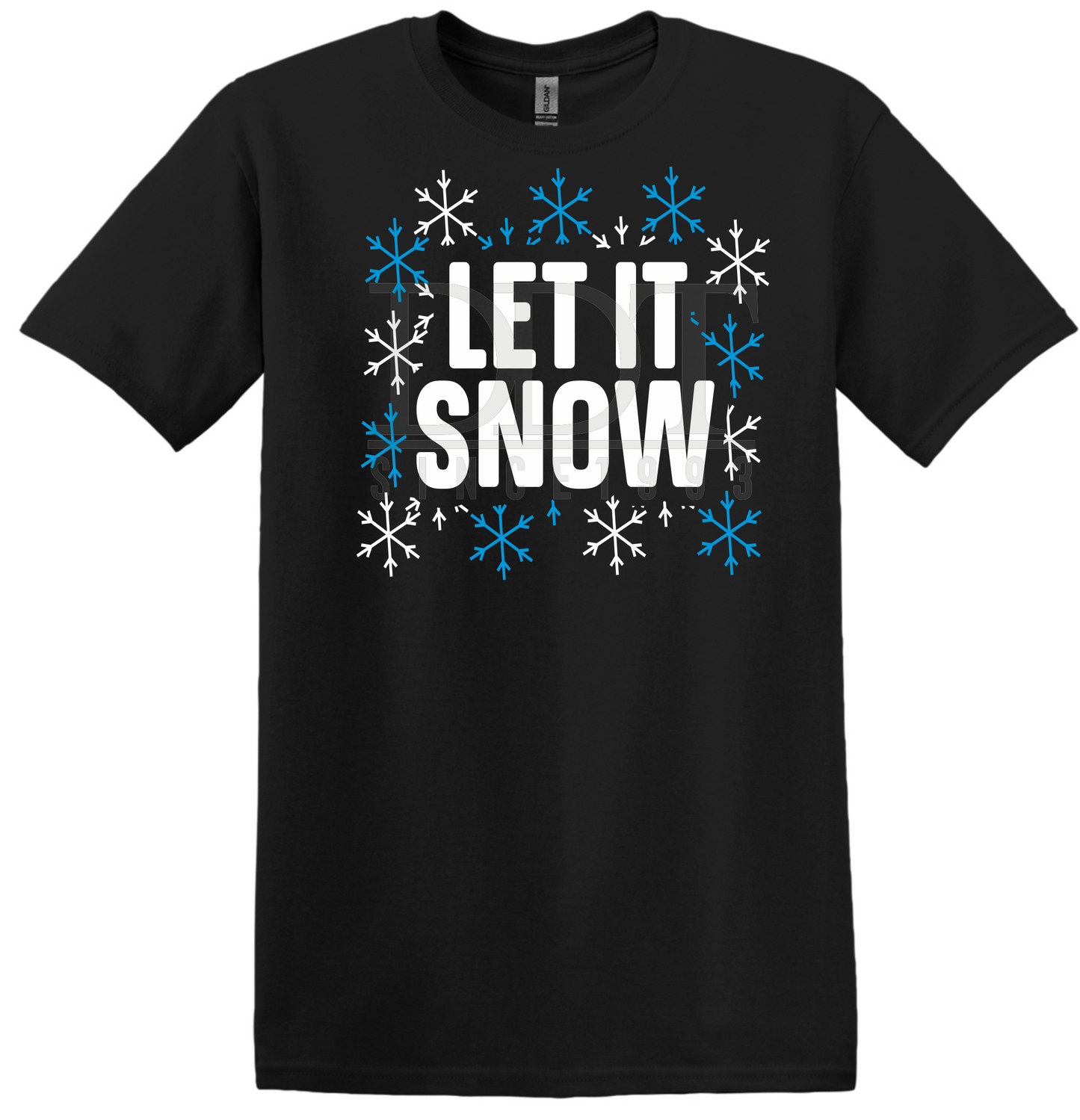 Seasons - Winter - Let It Snow - DTF Transfer