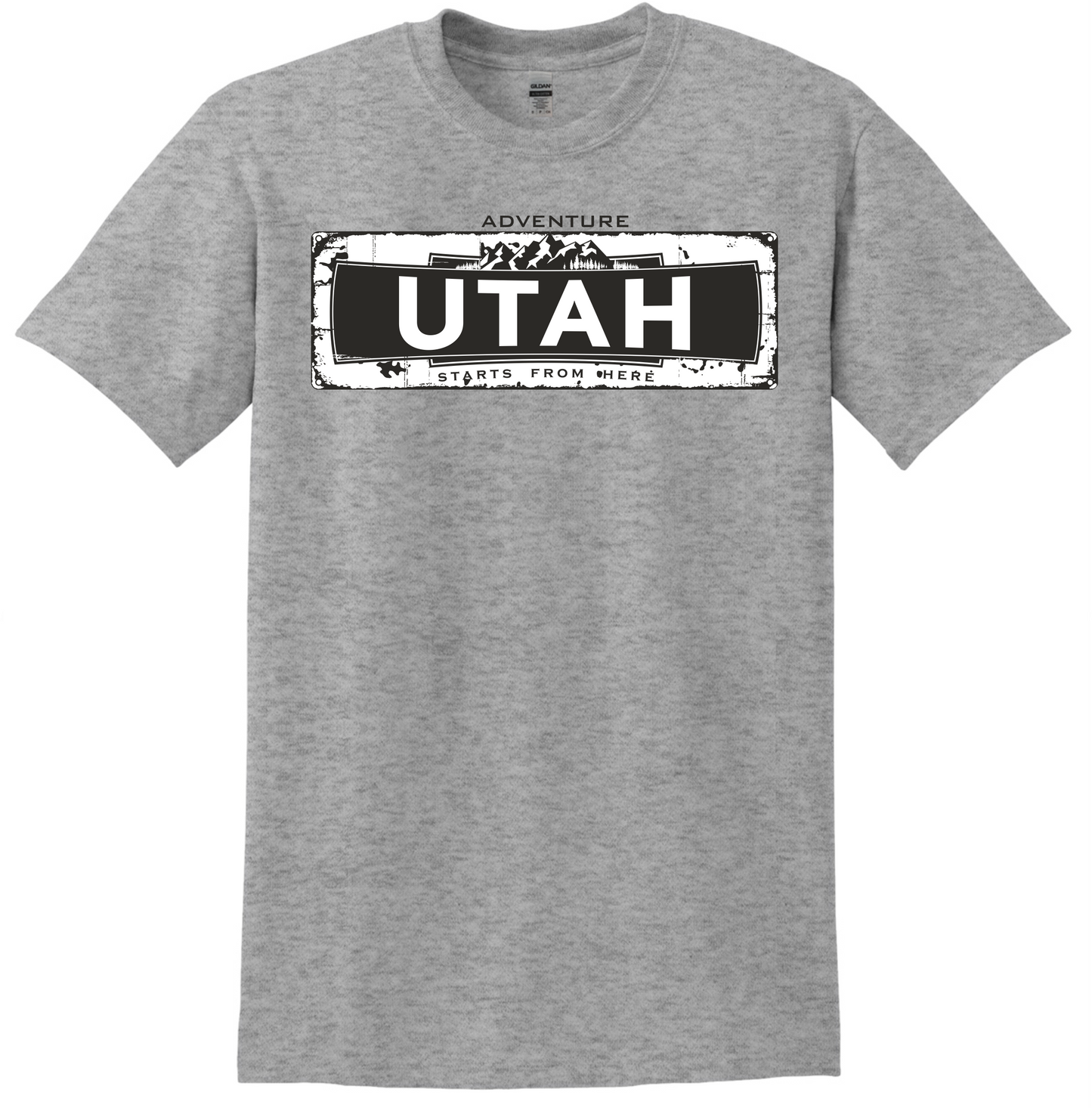 States - Utah - Adventure Starts From Here - DTF Transfer