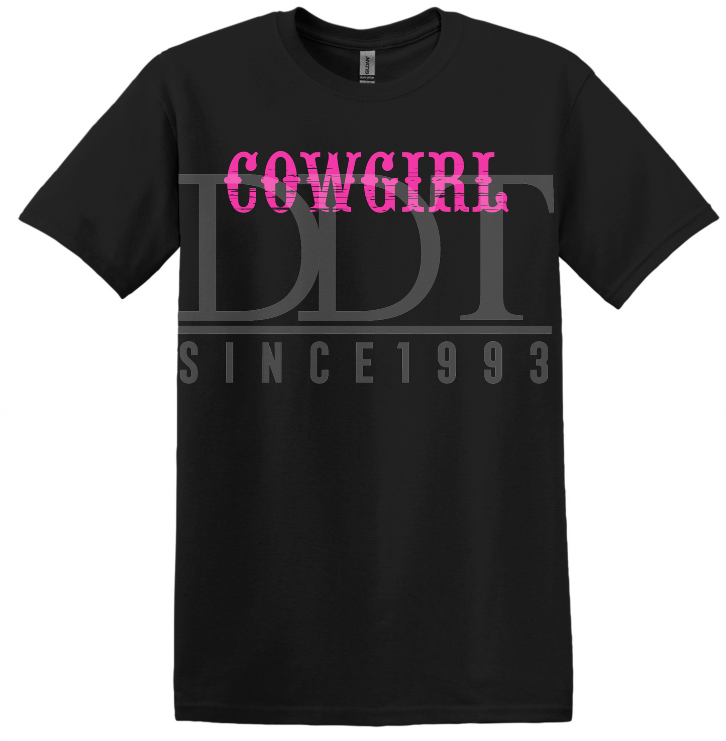 Western - Cowgirl in Pink - DTF Transfer